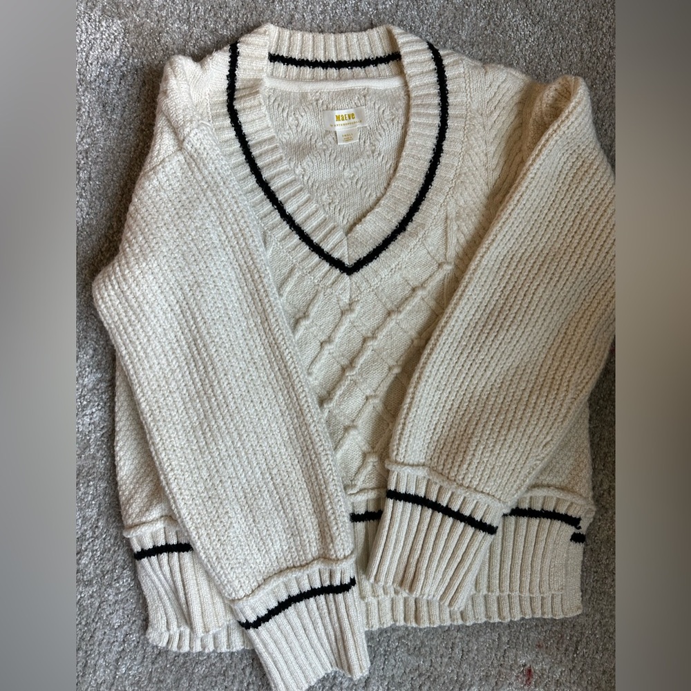 Anthropology varsity sweater. Size small